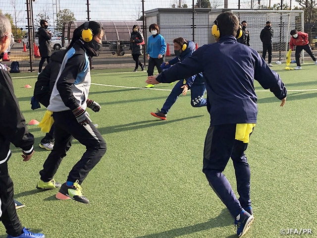 JFA公認指導者研修会［障がい者サッカーコース］をJ-STEP（静岡県）で開催