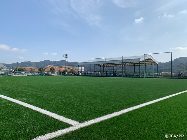 アカデミー熊本宇城 人工芝のピッチが新しくなりました Jfa 公益財団法人日本サッカー協会