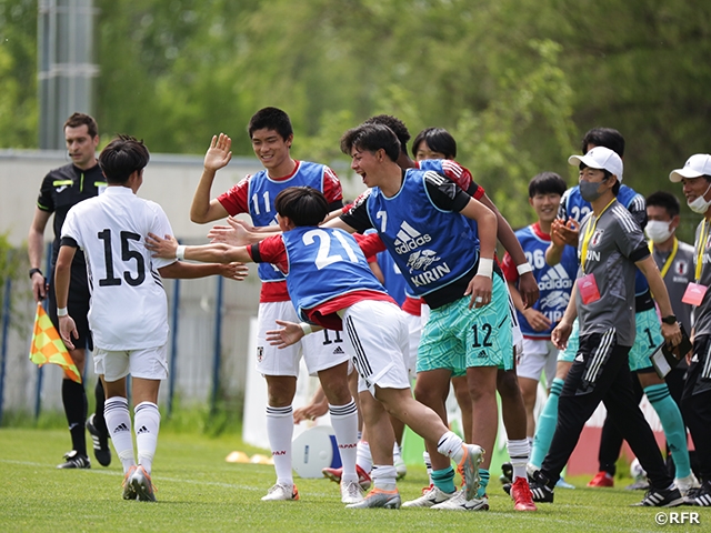 【Match Report】U-16日本代表ルーマニア遠征　第2戦カタールに大勝