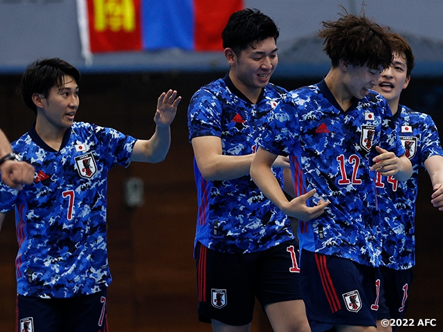 【Match Report】フットサル日本代表 モンゴルに15-0で快勝し、アジアカップ出場権を獲得～AFCフットサルアジアカップクウェート2022予選（東地区）