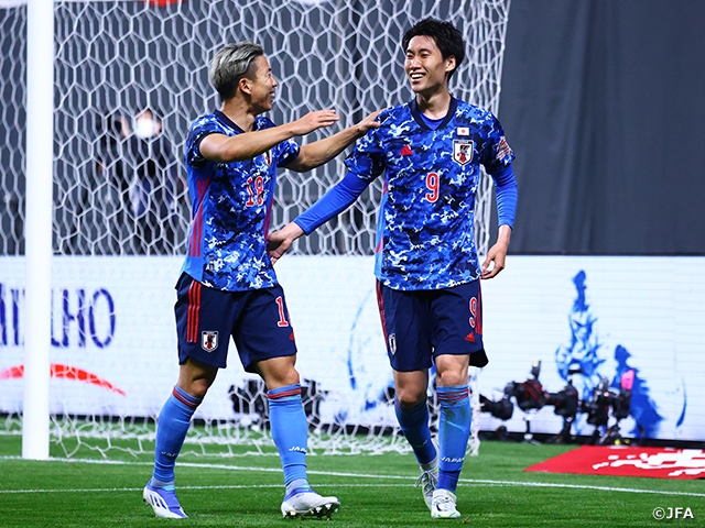 Match Report Samurai Blue パラグアイ代表に4得点の快勝で4連戦を白星スタート Jfa 公益財団法人日本サッカー協会