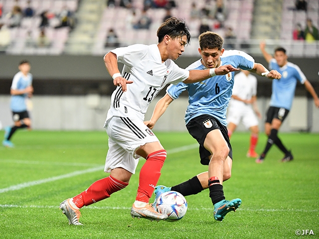 【Match Report】U-16 Japan National Team move one step closer to the title with a comfortable win over Uruguay - U-16 International Dream Cup 2022 JAPAN presented by JFA