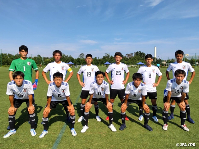 【Match Report】U-15日本代表候補がROOKIE CUP in J-VILLAGEに臨む