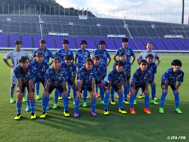 Match Report U 15日本女子代表 初戦を白星で飾る Jfa 公益財団法人日本サッカー協会