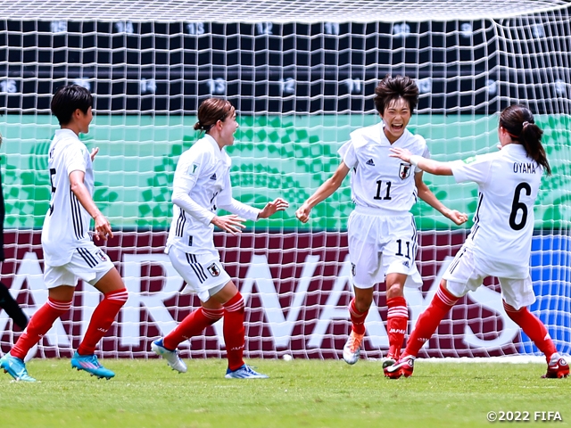 【Match Report】U-20 Japan Women's National Team defeat Ghana to earn back-to-back wins at FIFA U-20 Women's World Cup Costa Rica 2022™
