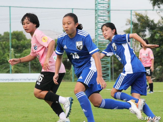 Jfaエリートプログラム女子u 14 3年ぶりとなる海外遠征をタイでスタート Jfa 公益財団法人日本サッカー協会