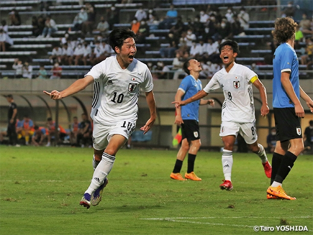 Match Report】U-18日本代表 3年ぶりにSBSカップが開幕、初戦を勝利で