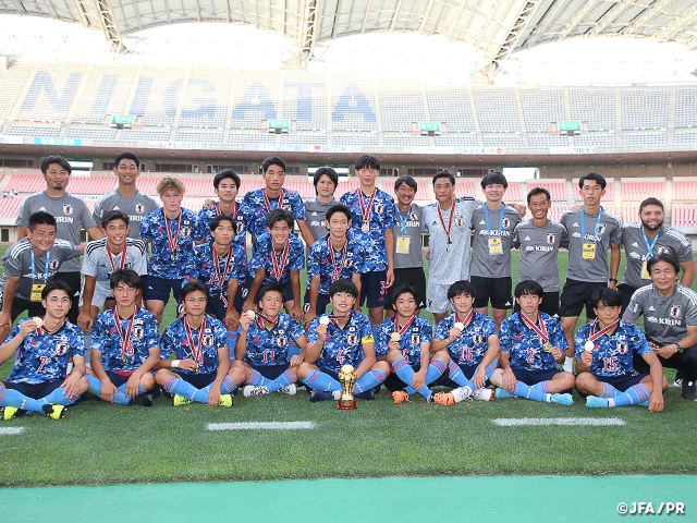 【Match Report】U-17日本代表　新潟県選抜に勝利し優勝を飾る