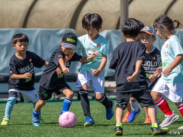 JFAユニクロサッカーキッズ in 長野を開催