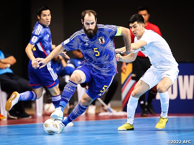 Match Report フットサル日本代表 ウズベキスタンに逆転勝利で決勝進出を決める Afcフットサルアジアカップクウェート22 準決勝 Jfa 公益財団法人日本サッカー協会