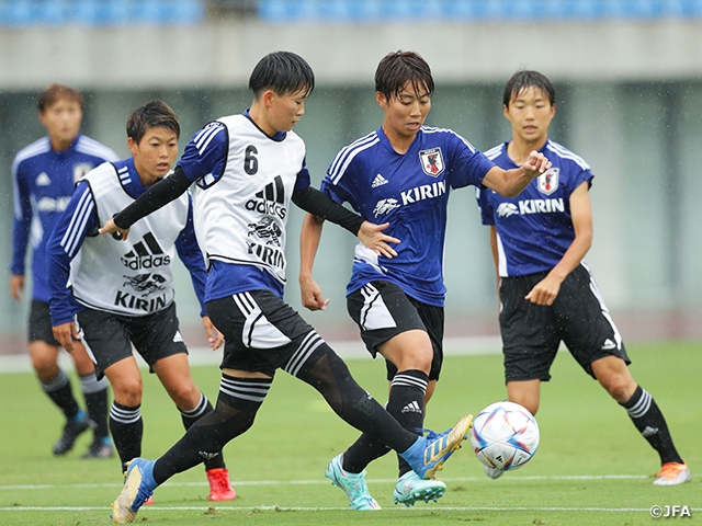 Nadeshiko Japan resume training ahead of MS＆AD CUP 2022
