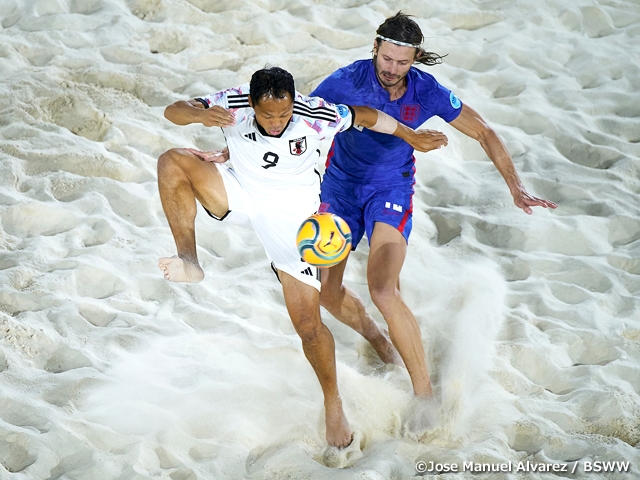 【Match Report】Japan Beach Soccer National Team win playoff over England to finish fifth - Neom Beach Soccer Cup