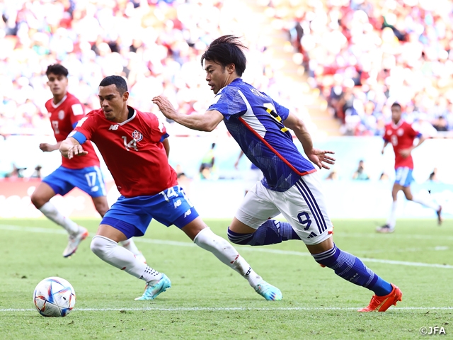 【Match Report】SAMURAI BLUE、コスタリカ代表に痛い黒星で突破決定持ち越しに