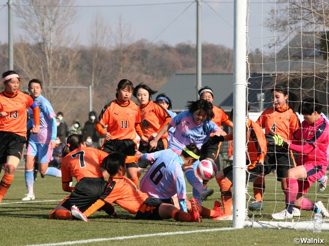 Takagawa Gakuen and AICJ advance to the quarterfinals of the 31st All Japan High School Women's Football Championship