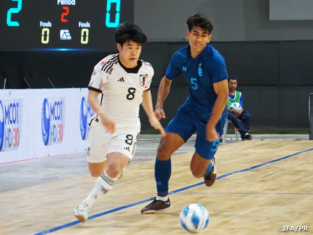 【Match Report】Japan Futsal National Team defeat host nation Thailand at the NFDF Futsal Championship Pattaya Thailand 2023