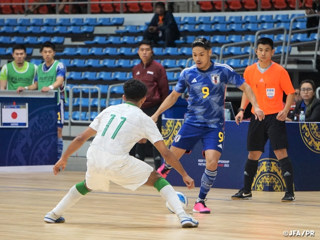 【Match Report】Japan Futsal National Team defeat AFC rivals Saudi Arabia to reach NFDF Futsal Championship Pattaya Thailand 2023 Final