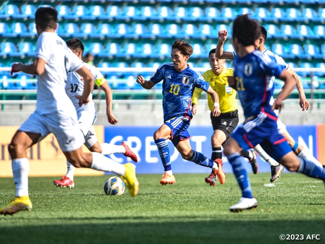 Match Report】U-20 Japan National Team score three late goals enroute to  victory over Kyrgyz Republic - AFC U20 Asian Cup Uzbekistan 2023｜Japan  Football Association