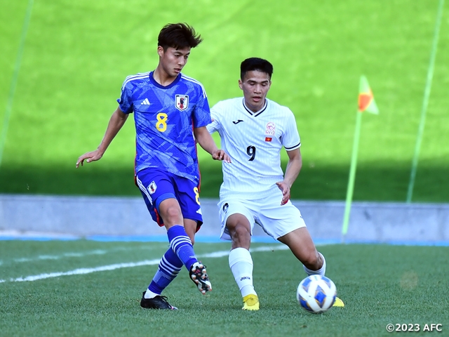 Match Report】U-20 Japan National Team score three late goals enroute to  victory over Kyrgyz Republic - AFC U20 Asian Cup Uzbekistan 2023｜Japan  Football Association