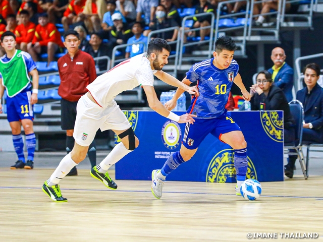 【Match Report】Japan Futsal National Team finish as runners-up after losing to IR Iran in the final of NFDF Futsal Championship Pattaya Thailand 2023