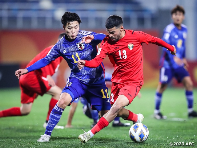 【Match Report】U-20 Japan National Team win over Jordan to earn ticket to the FIFA U-20 World Cup Indonesia 2023™