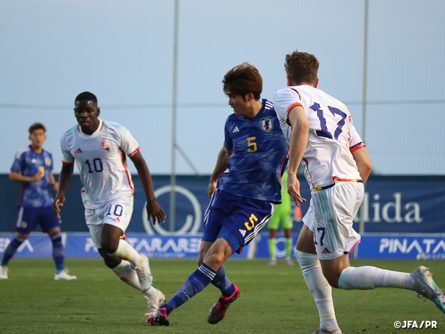 【Match Report】U-22日本代表　ベルギーに2-3の惜敗、欧州遠征を1分1敗で終える