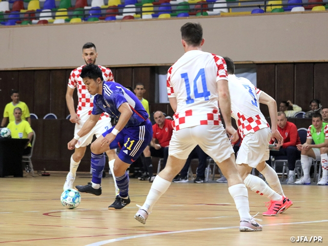 【Match Report】Japan Futsal National Team finish off tour with win over Croatia - Morocco Tour (4/10-19)