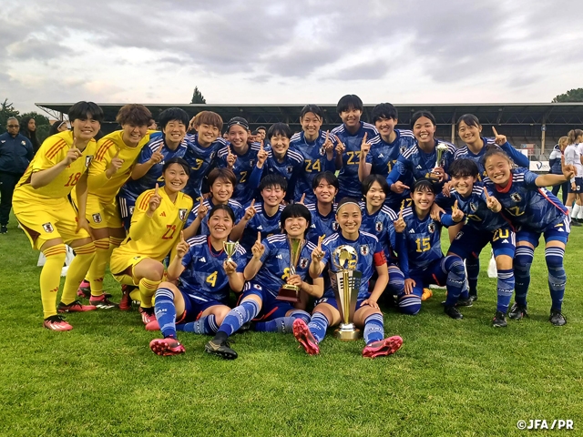 【Match Report】U-19日本女子代表 フランスに7-0で勝利、優勝で大会を終える　SUD Ladies Cup 2023