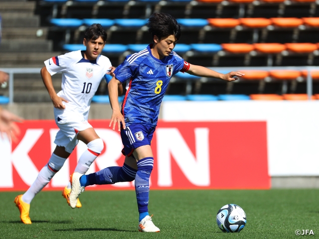 【Match Report】U-16 Japan National Team start tournament with a loss to the USA - International Dream Cup 2023 JAPAN