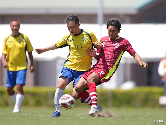 JFA 第22回全日本O-50サッカー大会が6月24日に開幕！