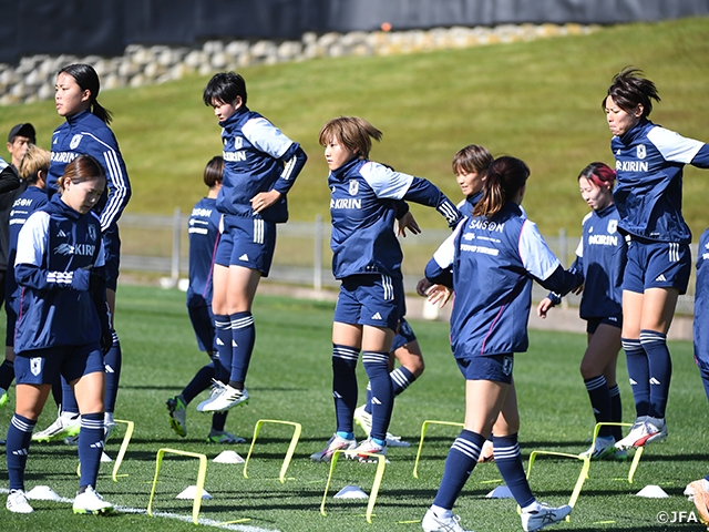 なでしこジャパン、スウェーデン戦に向けオークランドでの練習を継続　FIFA女子ワールドカップ2023