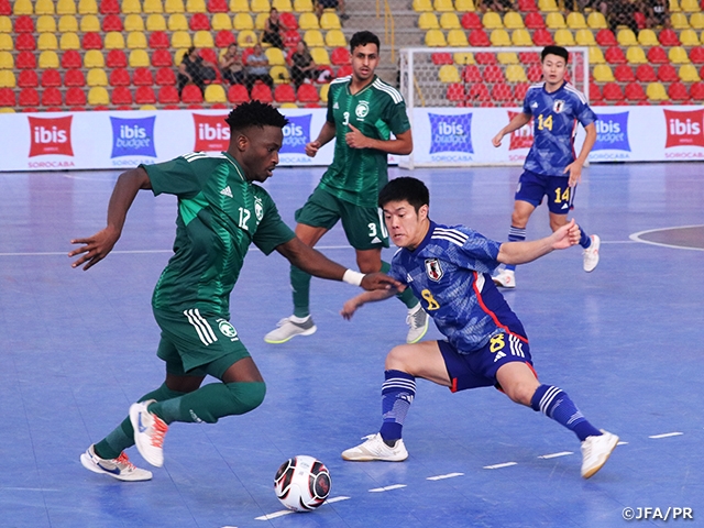 【Match Report】フットサル日本代表 サウジアラビア代表に勝利して準決勝進出を決める　Futsal Nations Cup（9/11-9/17＠ブラジル）