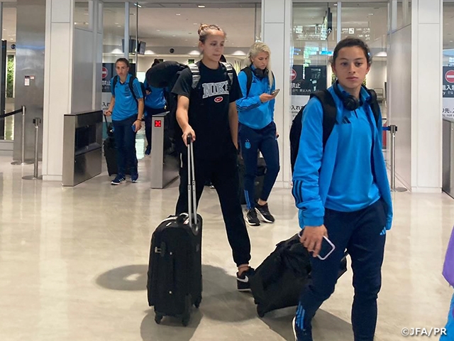 Argentina Women's National Team arrive in Japan ahead of International Friendly Match (9/23＠Fukuoka)