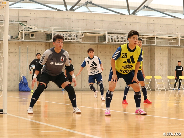 フットサル日本代表 AFCフットサルアジアカップ2024 1次予選に向けて国内直前キャンプを実施