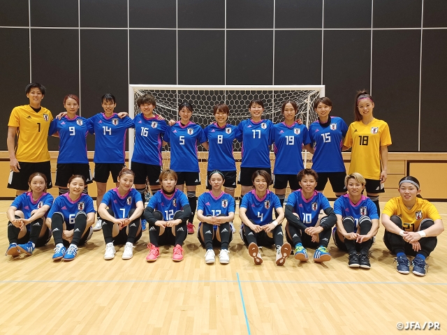 フットサル日本女子代表　年内最後となるトレーニングキャンプを実施