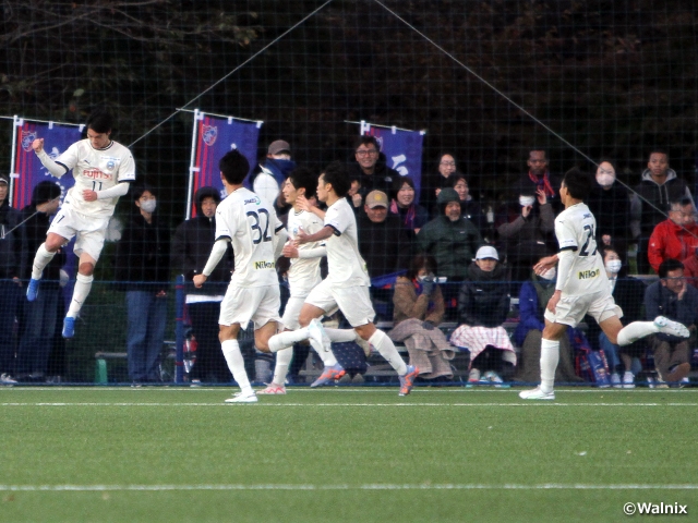 川崎F、盤石の試合運びで完封勝利　高円宮杯 JFA U-18サッカープレミアリーグ 2023EAST第20節
