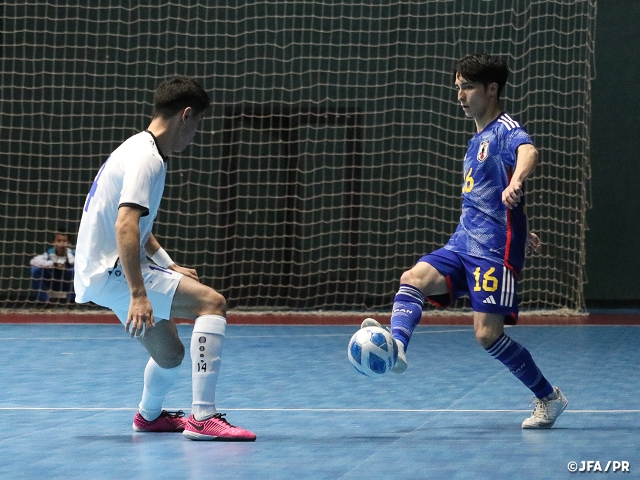 【Match Report】フットサル日本代表 FIFAフットサルワールドカップ2024の開催地であるウズベキスタン代表との親善試合の第1戦に勝利　国際親善試合 11月海外遠征（ウズベキスタン）