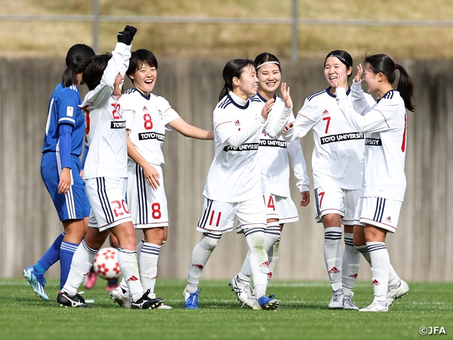 東洋大や帝京平成大など大学チームが2回戦を突破　皇后杯 JFA 第45回全日本女子サッカー選手権大会