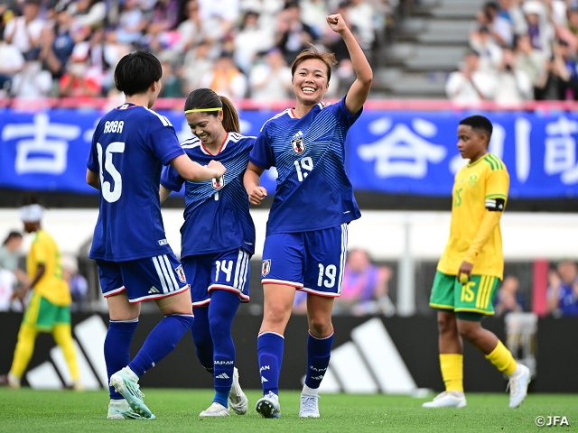 【Match Report】なでしこジャパン、南アフリカに5-0で勝利　新体制の初陣を飾る