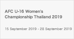 AFC U-16 Women's Championship Thailand 2019