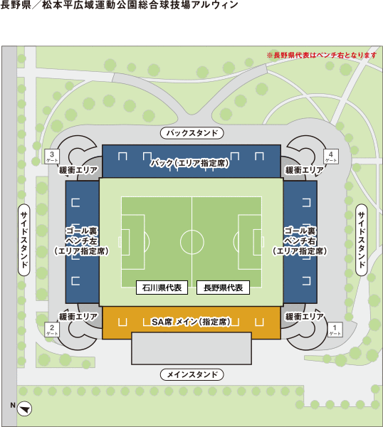 松本山雅ｆｃ Vs 北陸大学 試合情報 天皇杯 Jfa 第102回全日本サッカー選手権大会 Jfa Jp