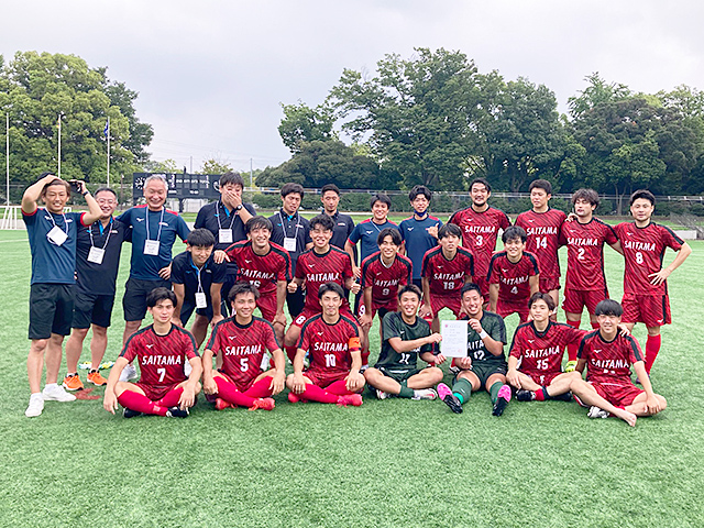 サッカー国体埼玉県選抜11番赤プーマユニフォーム - ウェア