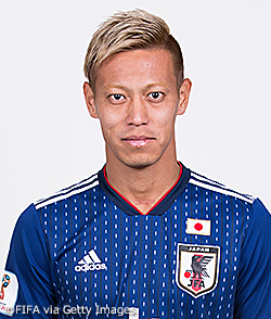 サッカー日本代表ユニフォーム　本田圭佑 選手