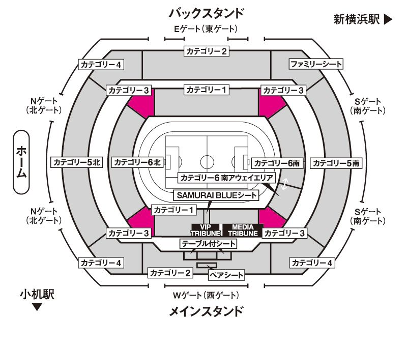 カテゴリー3座席図