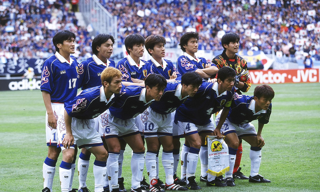 1998年 日本代表 フランスW杯 ユニフォーム