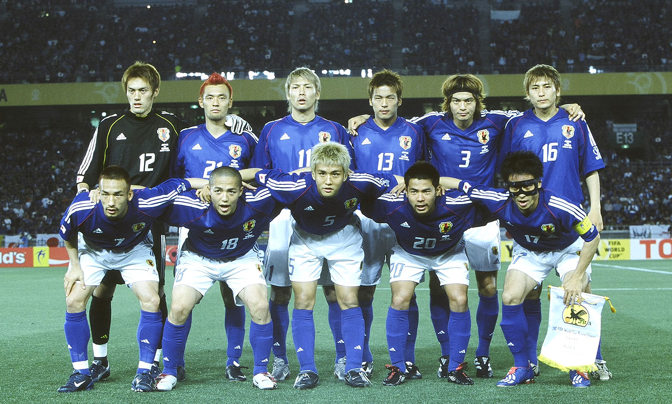 2000年 W杯 サッカー日本代表 アウェイ 白ユニフォーム 風モデル